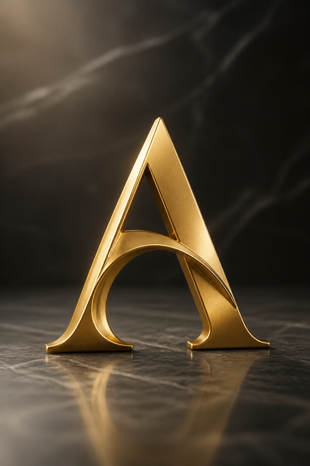 Letter Logo — photo-realistic style logo concept