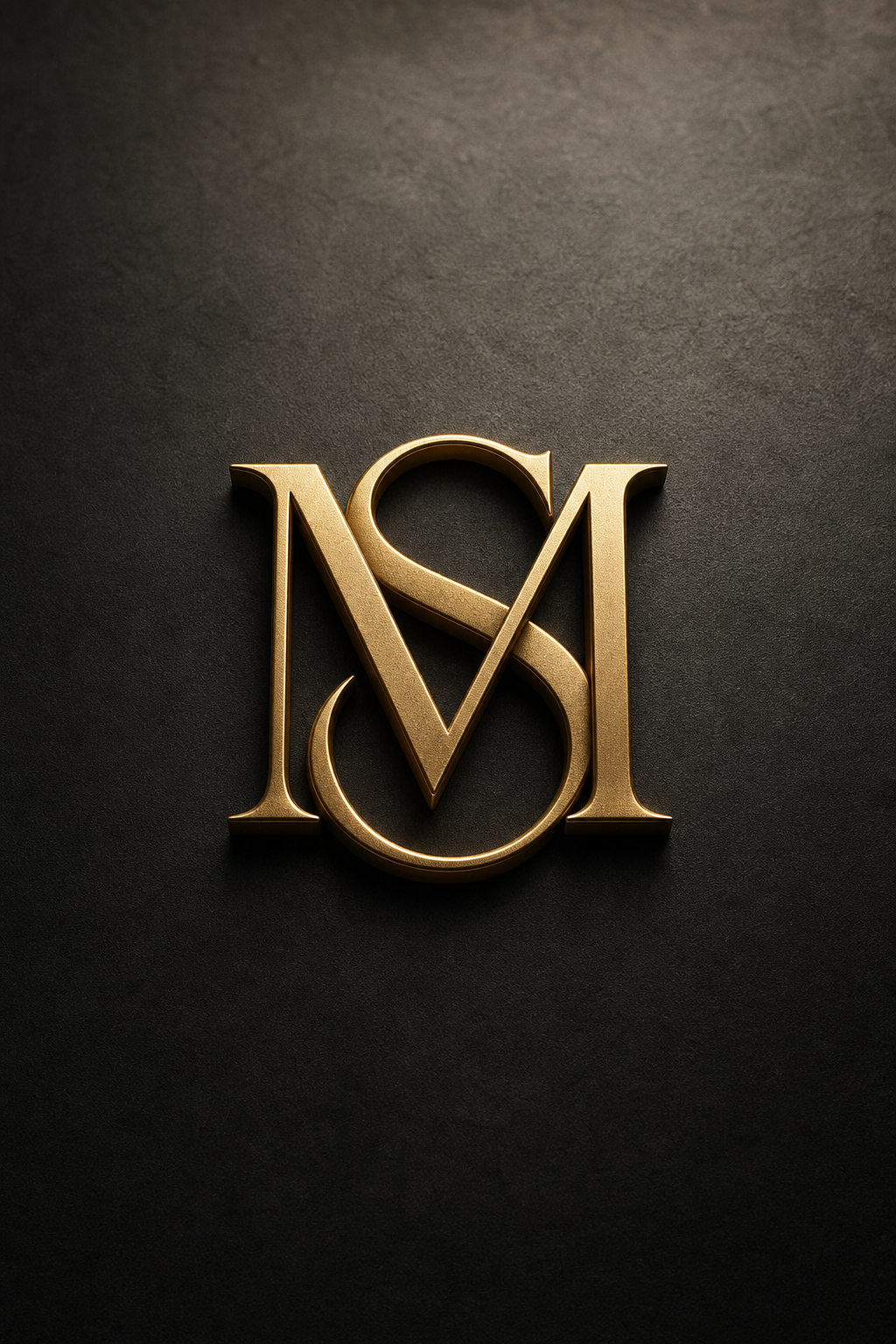 Monogram Logo — photo-realistic style logo concept