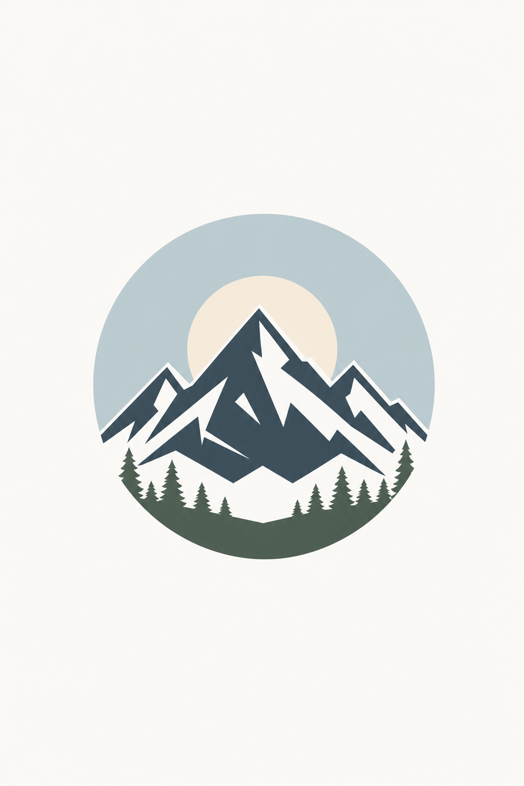 Mountain Logo — modern style logo concept