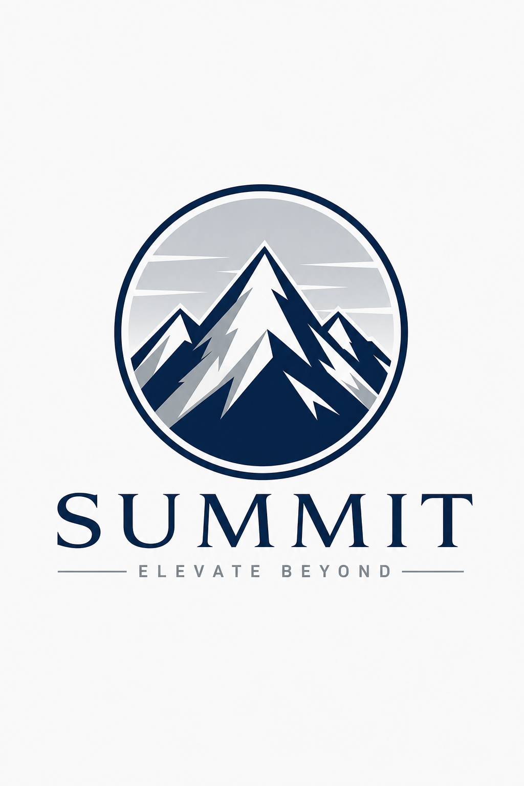 Mountain Logo — corporate style logo concept