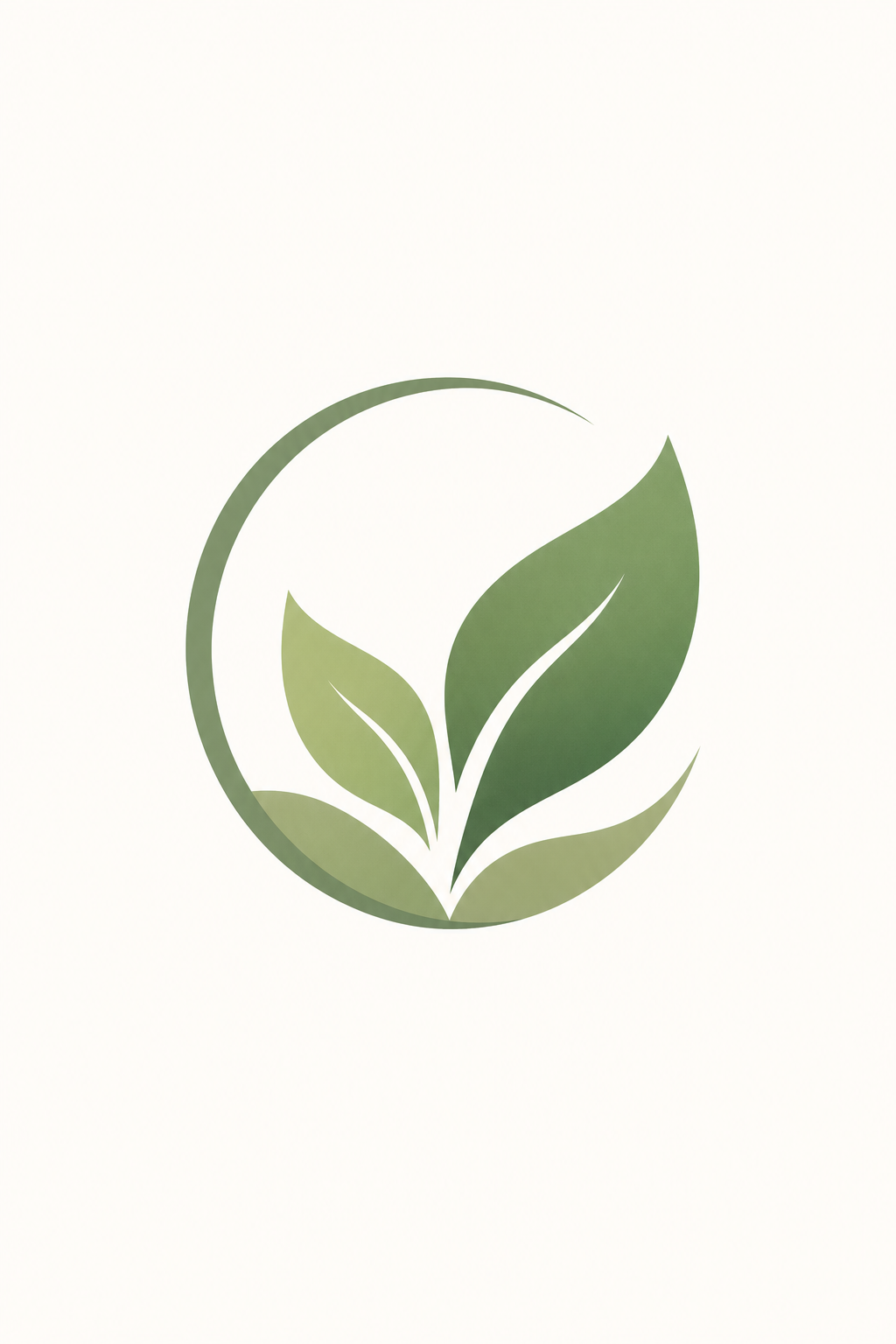 Natural Logo — modern style logo concept