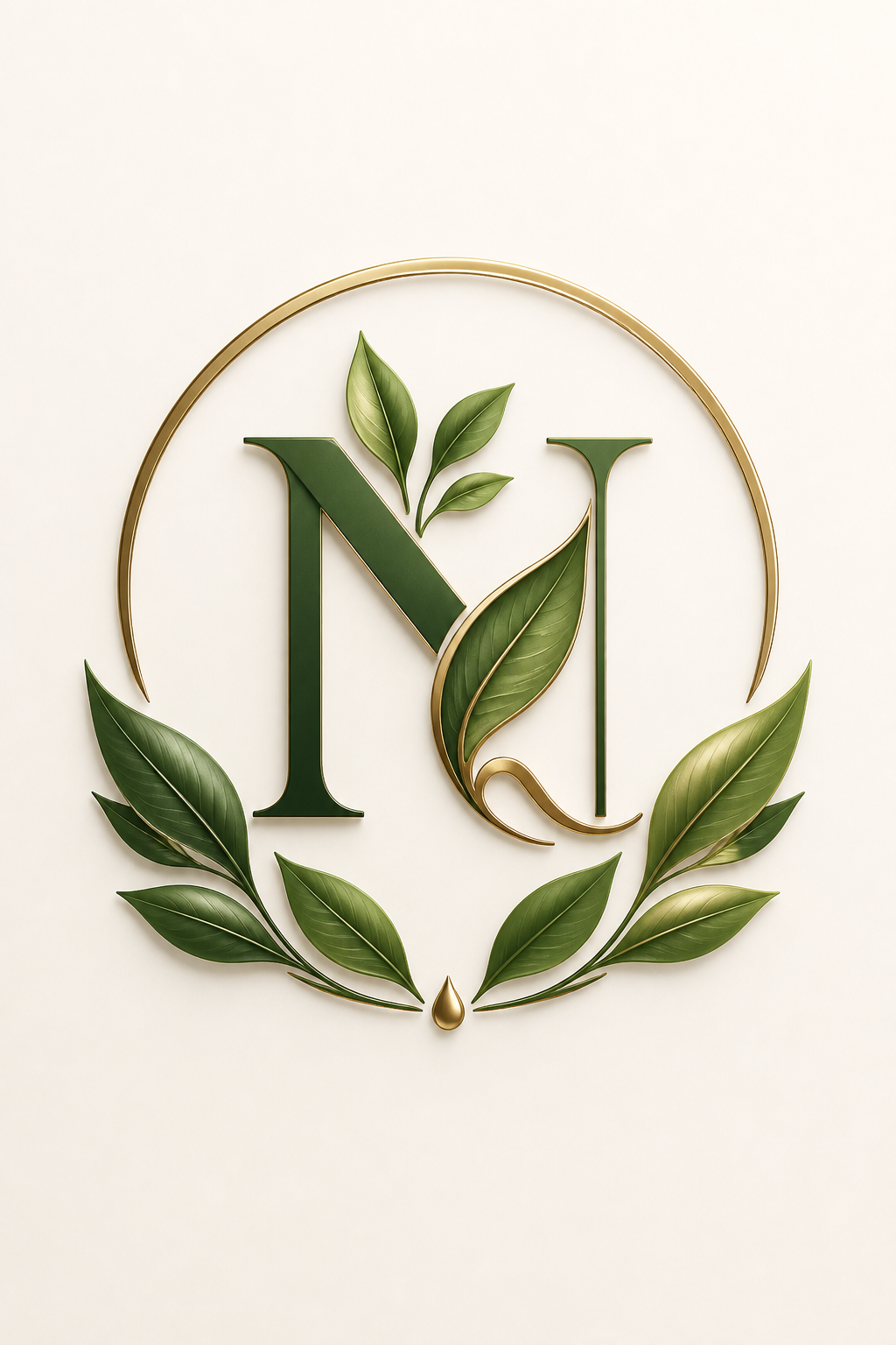 Natural Logo — elegant style logo concept