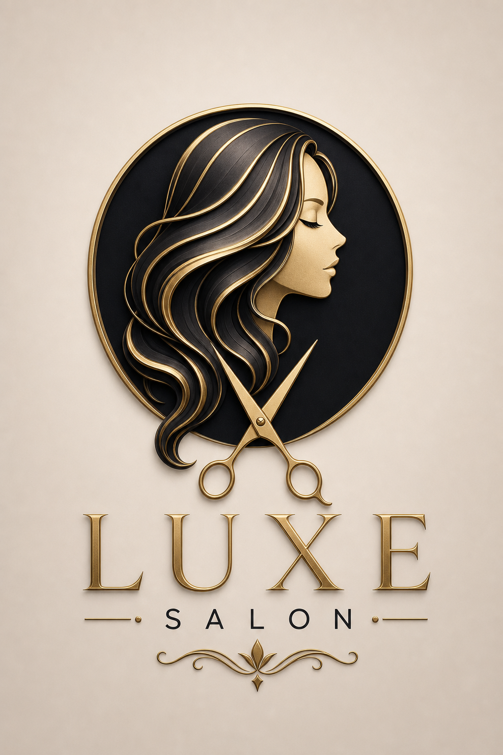 Salon Logo — elegant style logo concept