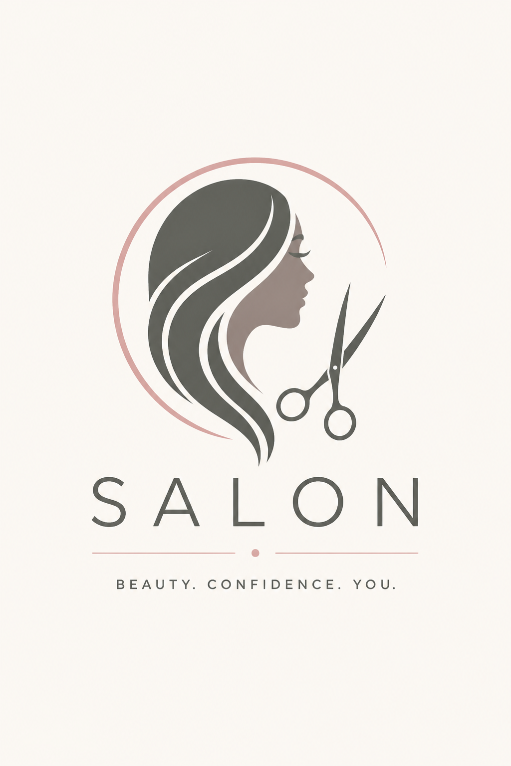Salon Logo — modern style logo concept