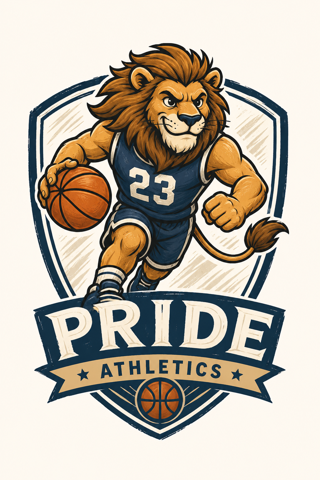 Sports Logo — illustration style logo concept
