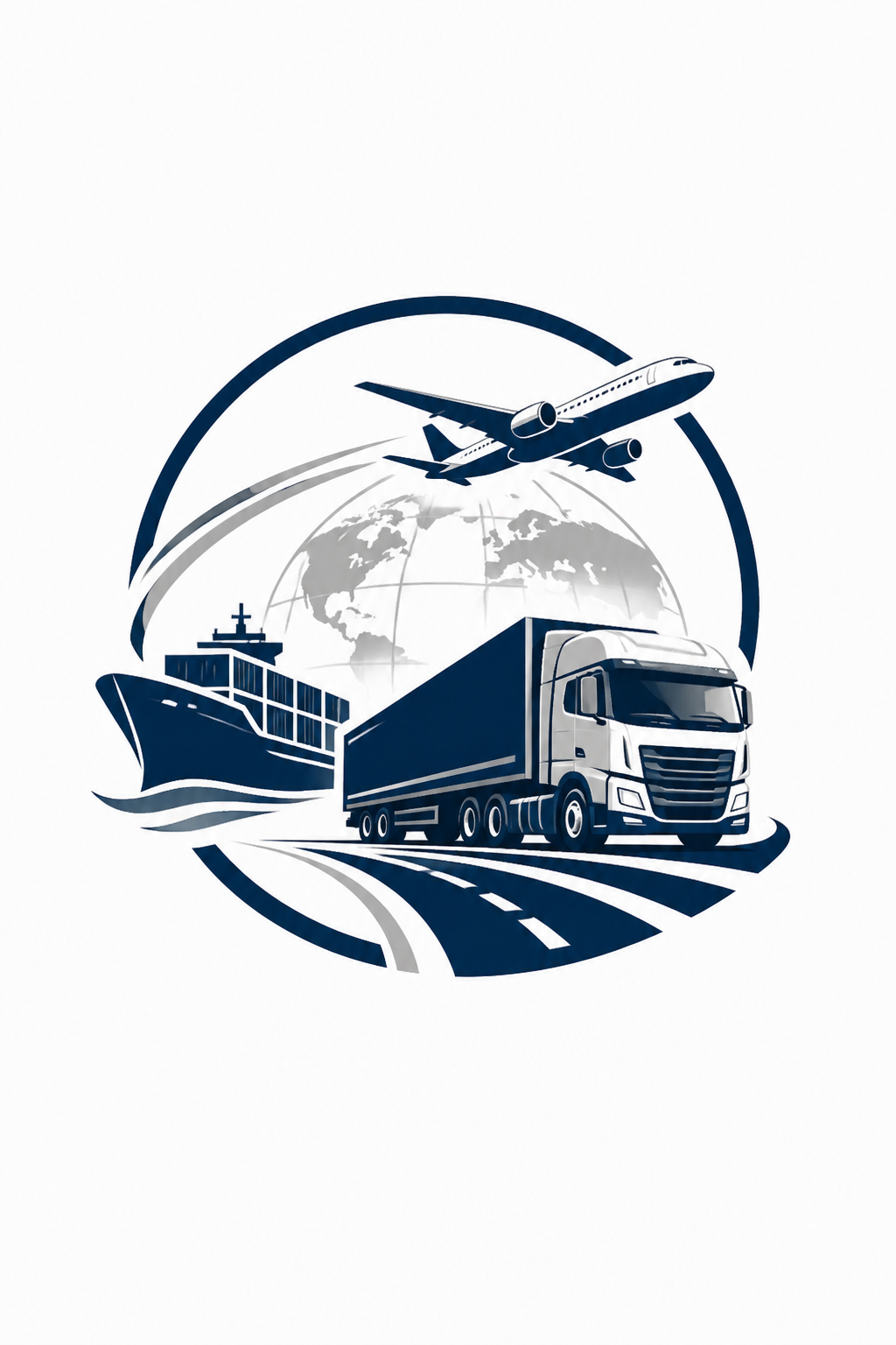 Transport Logo — corporate style logo concept