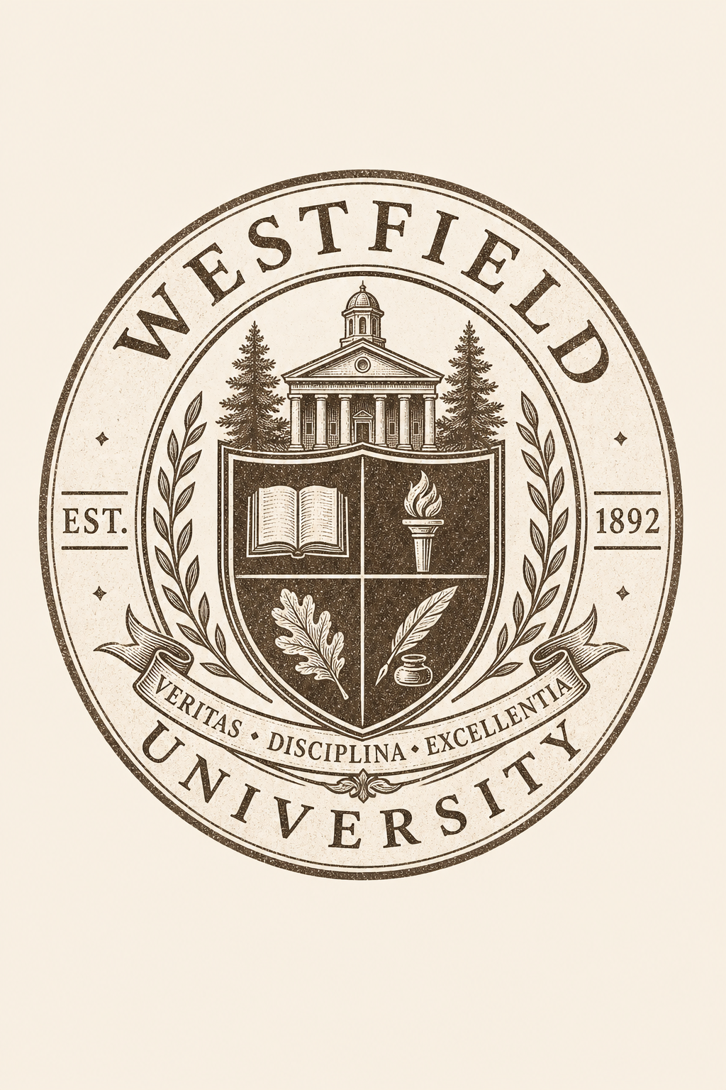 University Logo — vintage style logo concept