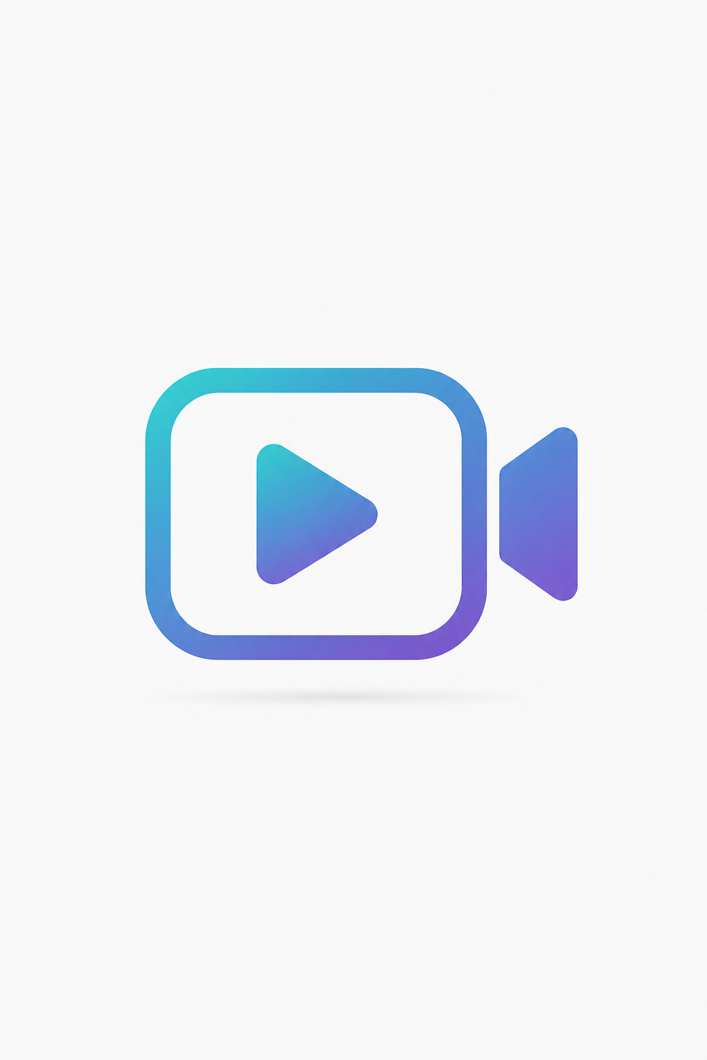 Video Logo — modern style logo concept
