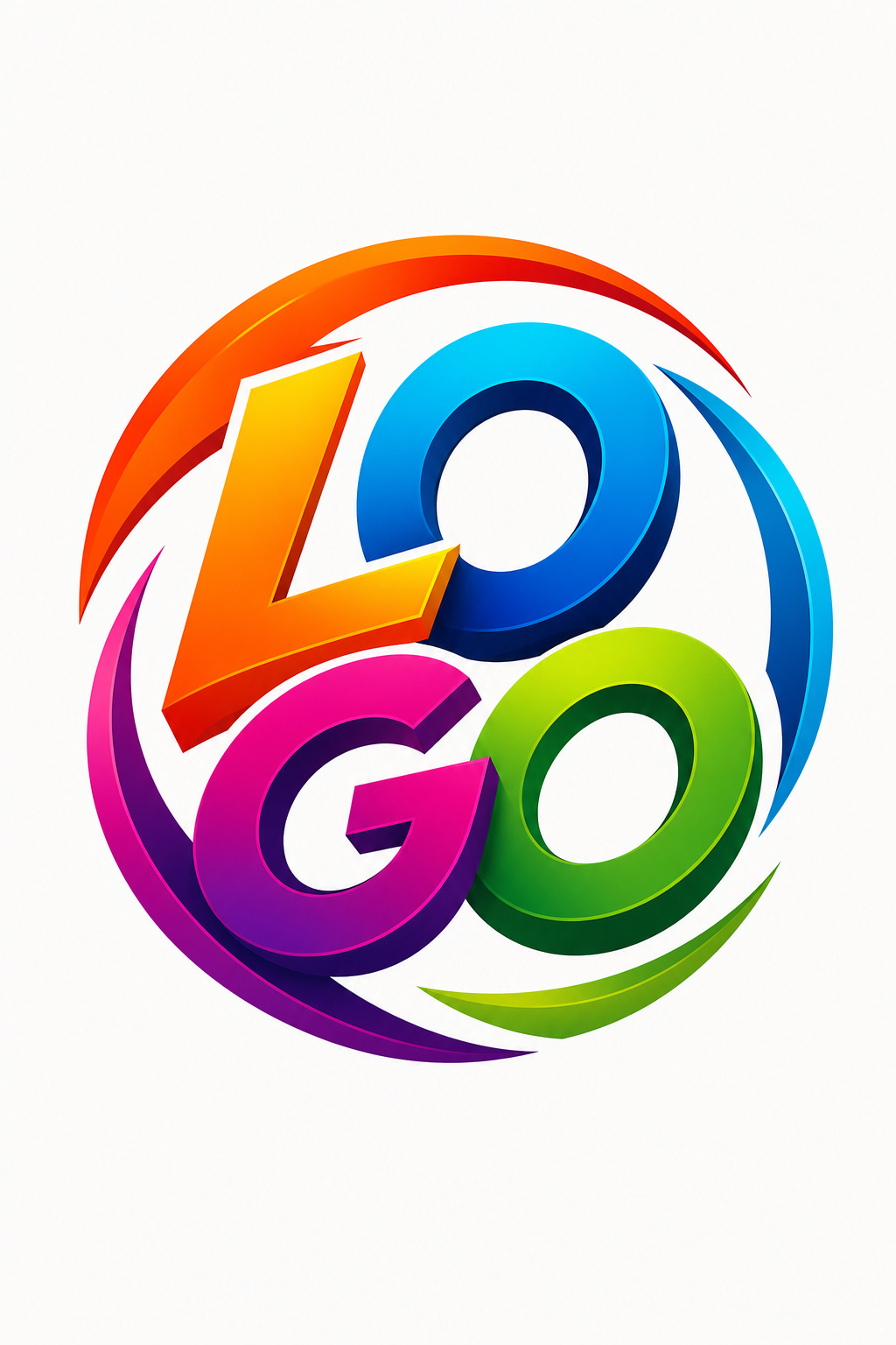 Logo — vibrant style logo concept