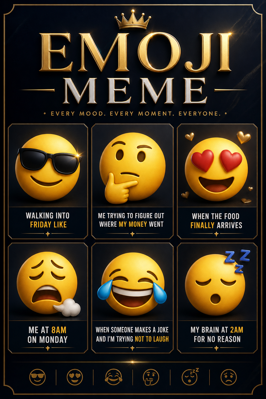 Emoji Meme — elegant style meme