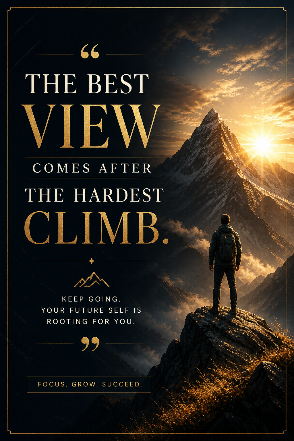 Inspirational Meme — elegant style meme