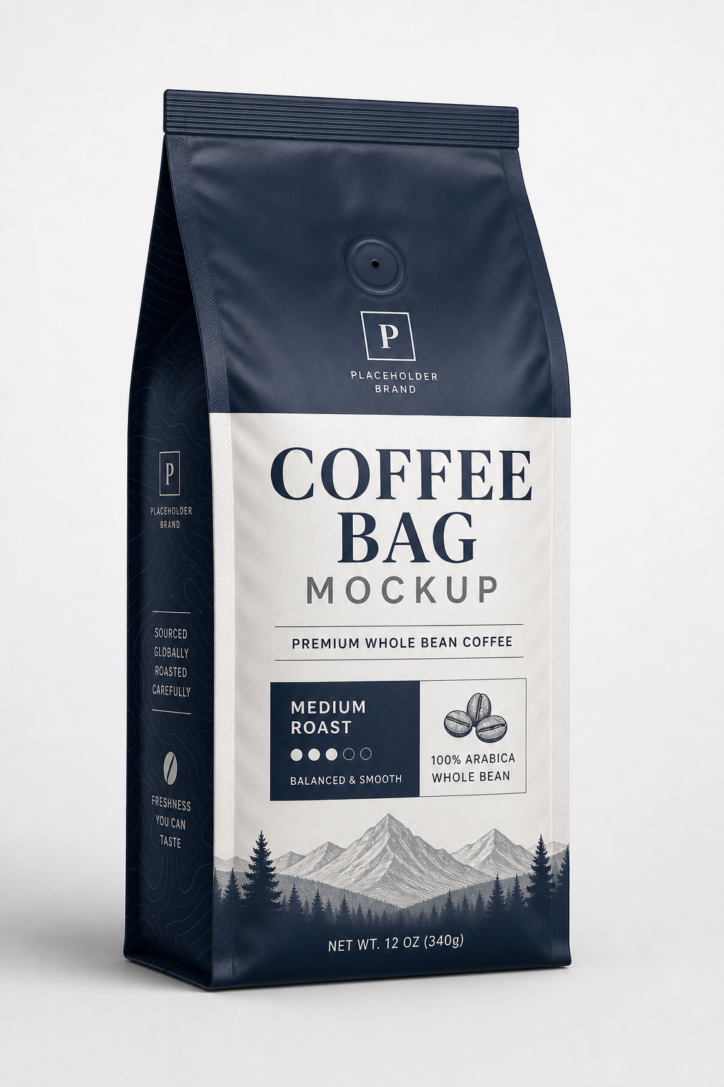 Coffee Bag Mockup — corporate style product mockup