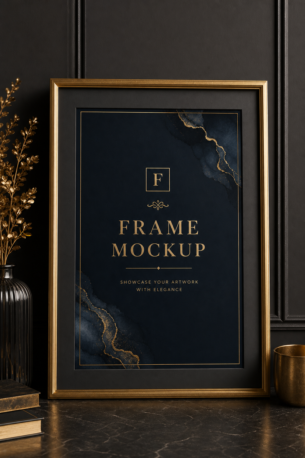 Frame Mockup — elegant style product mockup