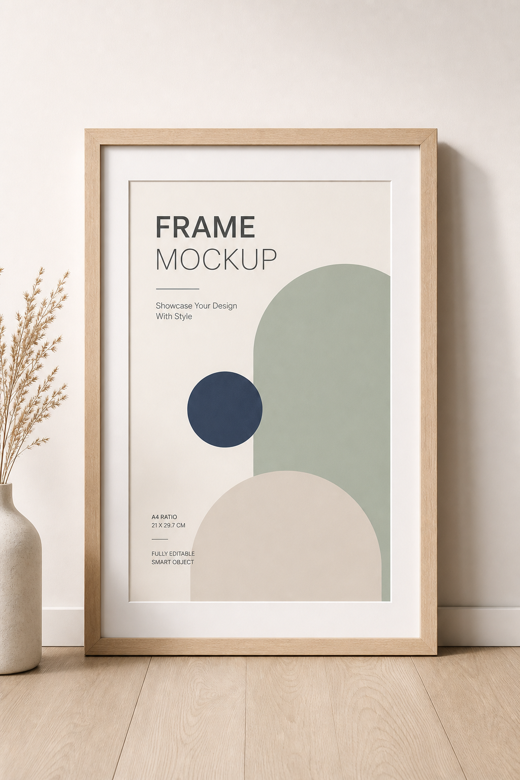 Frame Mockup — modern style product mockup